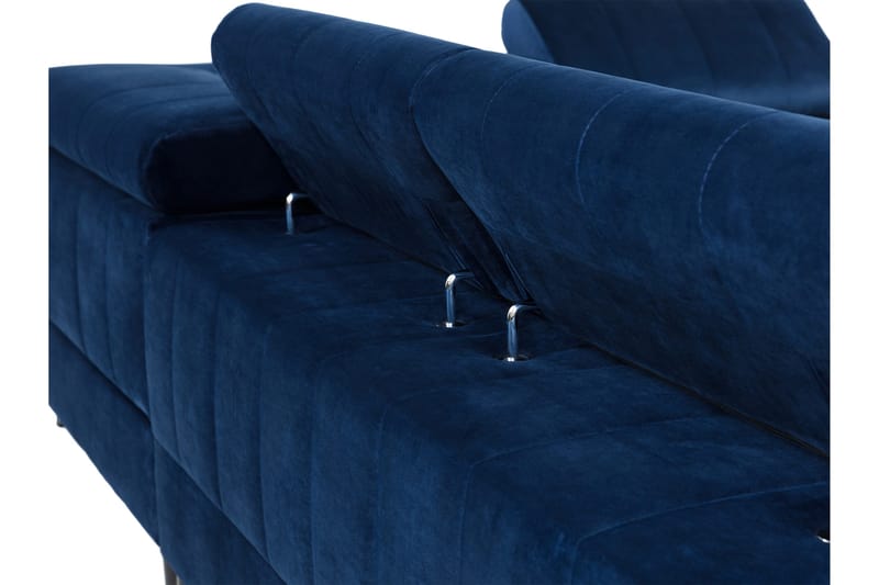 Amshyttan Sofa med Sjeselong 3-seter - Svart - Møbler - Sofaer - Sofa med sjeselong