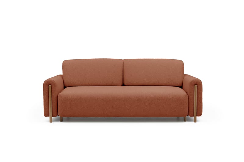 Arcadova 3-seter Sofa - Brun - Sofa 3 seter