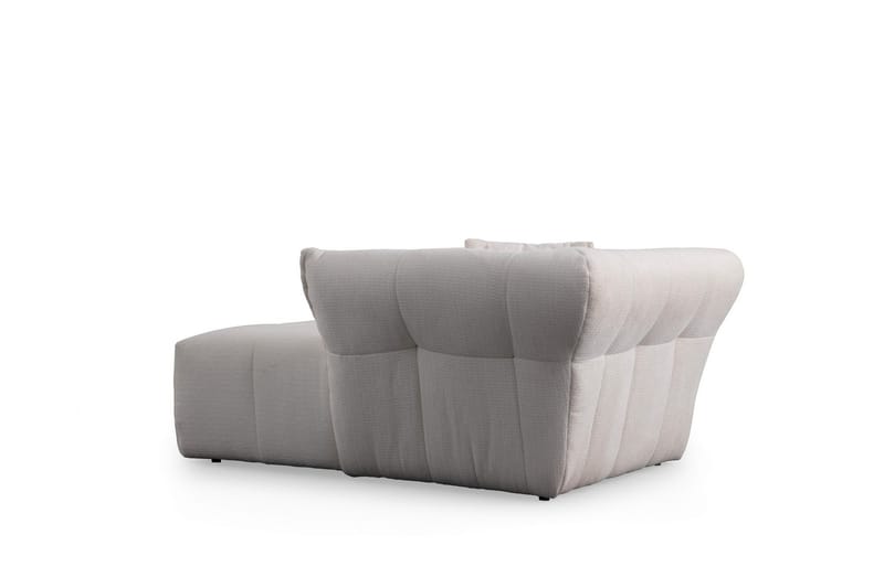 Azzo 4-seters Sofa med Divan - Hvit - Møbler - Sofaer - Sofa med sjeselong