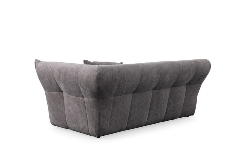 Azzo 4-seters Sofa med Divan - Lysegrå - Møbler - Sofaer - Sofa med sjeselong