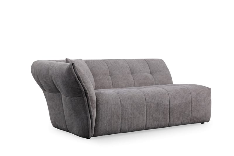 Azzo 4-seters Sofa med Divan - Lysegrå - Møbler - Sofaer - Sofa med sjeselong