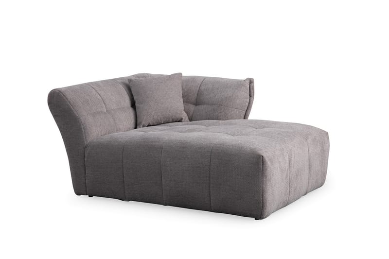 Azzo 4-seters Sofa med Divan - Lysegrå - Møbler - Sofaer - Sofa med sjeselong