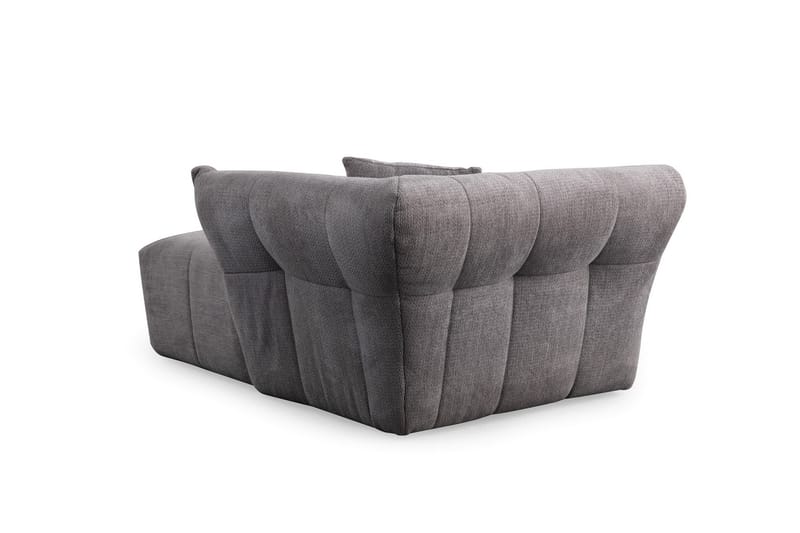 Azzo 4-seters Sofa med Divan - Lysegrå - Møbler - Sofaer - Sofa med sjeselong