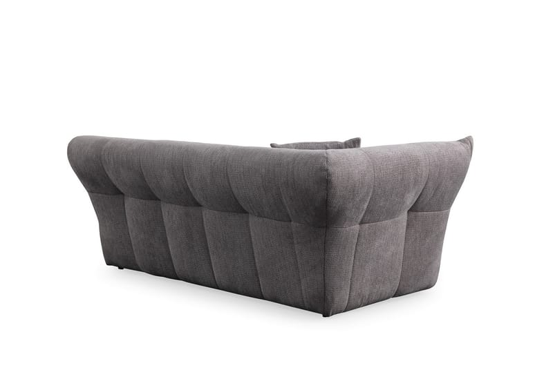 Azzo 4-seters Sofa med Divan - Lysegrå - Møbler - Sofaer - Sofa med sjeselong