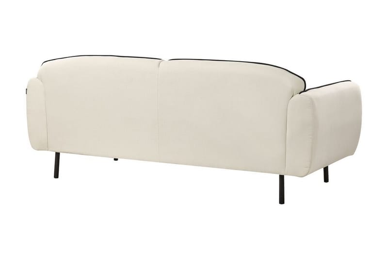 Balint Sofa 3-seter - Beige/Svart - Møbler - Sofaer - Sofa 3 seter