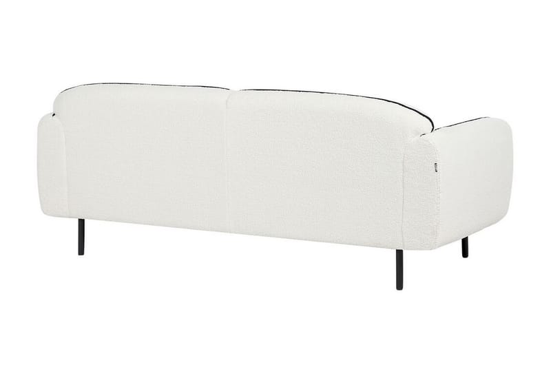 Balint Sofa 3-seter - Hvit/Svart - Møbler - Sofaer - Sofa 3 seter