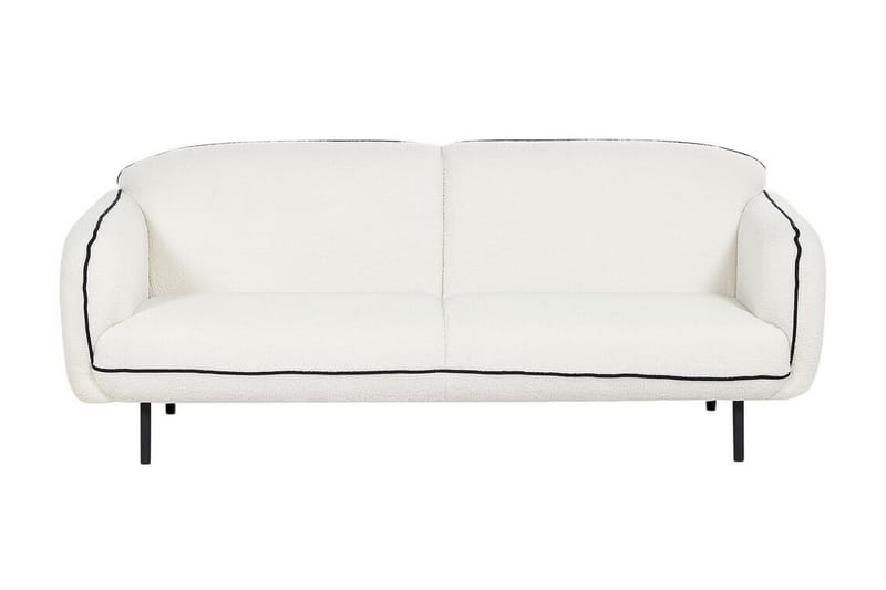 Balint Sofa 3-seter - Hvit/Svart - Møbler - Sofaer - Sofa 3 seter