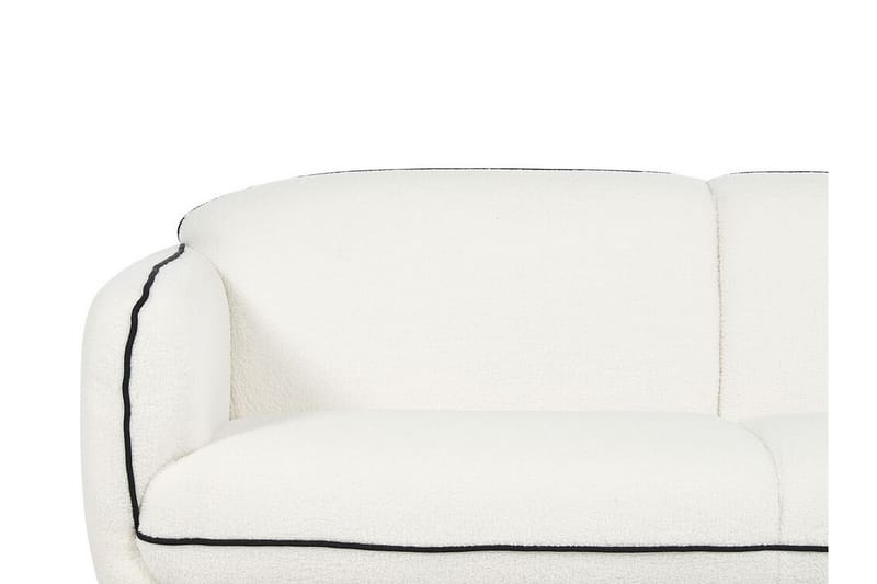 Balint Sofa 3-seter - Hvit/Svart - Møbler - Sofaer - Sofa 3 seter