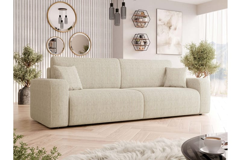 Barile Sofa 3-seter - Beige - Møbler - Sofaer - Sofa 3 seter