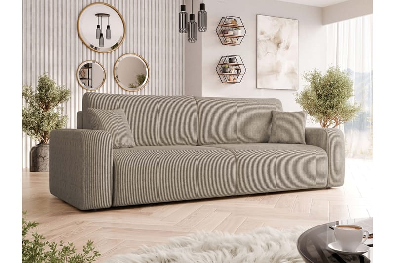 Barile Sofa 3-seter - Beige - Møbler - Sofaer - Sofa 3 seter