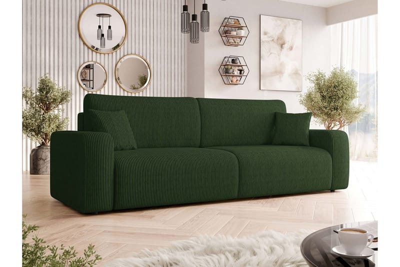 Barile Sofa 3-seter - Grønn - Møbler - Sofaer - Sofa 3 seter