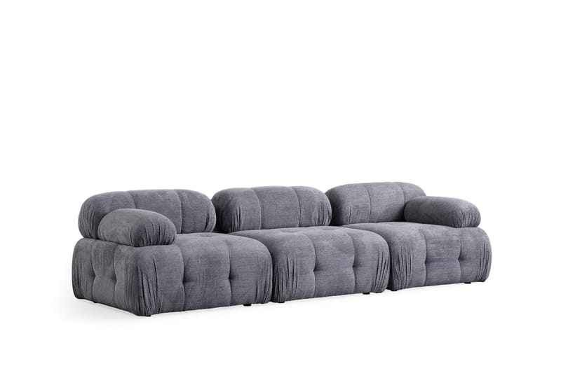 Bengul Sofa 3-seter - Grå - Møbler - Sofaer - Sofa 3 seter