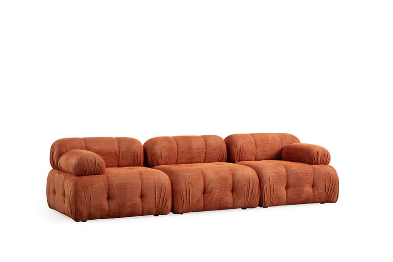 Bengul Sofa 3-seter - Oransje - Møbler - Sofaer - Sofa 3 seter