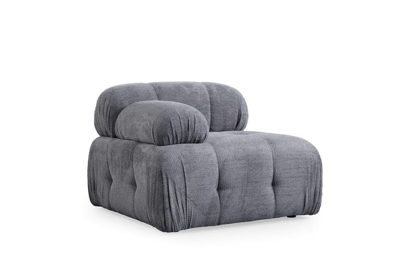 Bengul Sofa med Sjeselong 2-seter - Grå - Møbler - Sofaer - Sofa med sjeselong