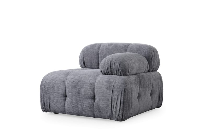 Bengul Sofa med Sjeselong 2-seter - Grå - Møbler - Sofaer - Sofa med sjeselong