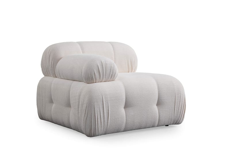 Bengul Sofa med Sjeselong 2-seter - Hvit - Møbler - Sofaer - Sofa med sjeselong