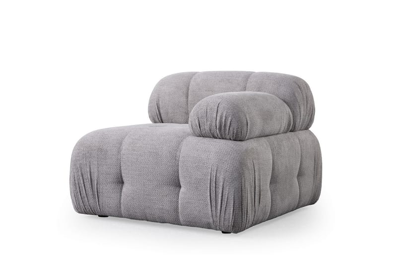 Bengul Sofa med Sjeselong 2-seter - Lys grå - Møbler - Sofaer - Sofa med sjeselong