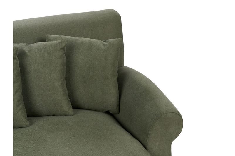 Bijan Sofa 3-seter - Grønn/Mørkt tre - Møbler - Sofaer - Sofa 3 seter