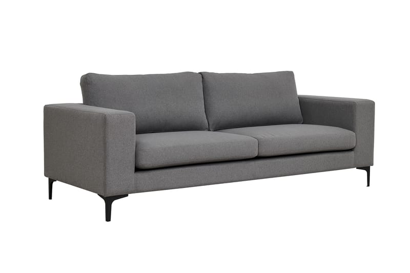 Bloom 3-seter Sofa - Grå - Møbler - Sofaer - Sofa 3 seter