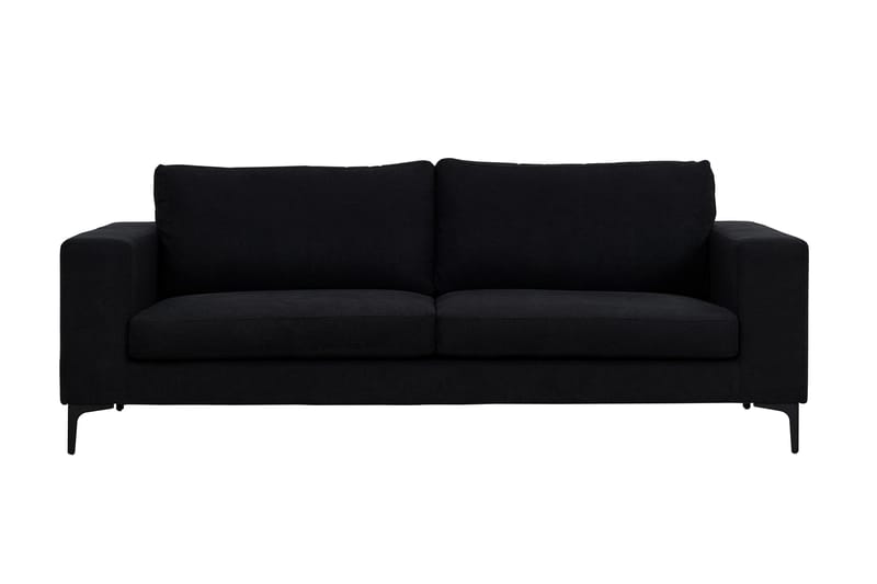 Bloom 3-seter Sofa - Svart - Møbler - Sofaer - Sofa 3 seter