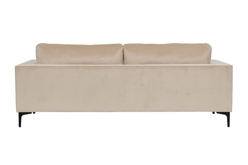 Bloom Fløyelssofa 3-seter - Beige - Møbler - Sofaer - Sofa 3 seter