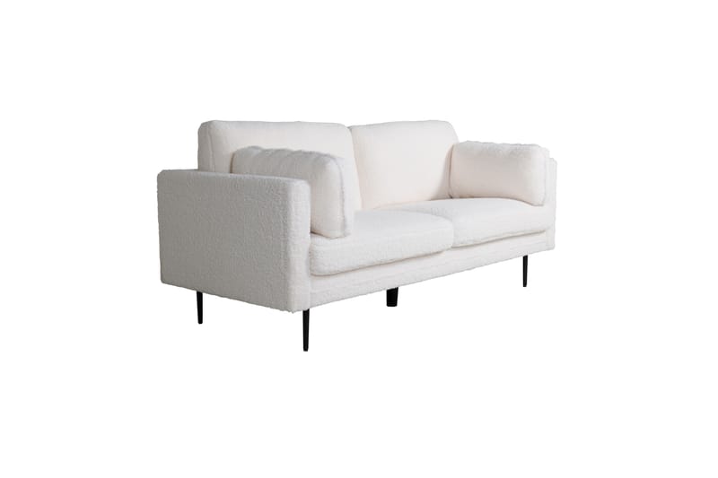 Boom 3-seter Sofa Teddy - Hvit - Møbler - Sofaer - Sofa 3 seter