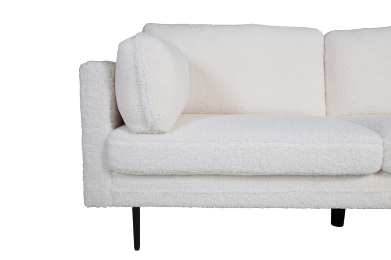 Boom 3-seter Sofa Teddy - Hvit - Møbler - Sofaer - Sofa 3 seter