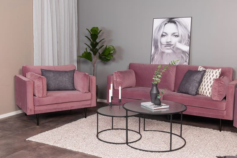 Boom 3-seters Sofa - Rosa - Møbler - Sofaer - Sofa 3 seter