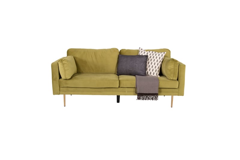 Boom Fløyelssofa 3-seter - Grønn - Møbler - Sofaer - Sofa 3 seter