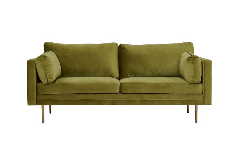 Boom Fløyelssofa 3-seter - Grønn - Møbler - Sofaer - Sofa 3 seter