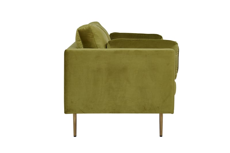 Boom Fløyelssofa 3-seter - Grønn - Møbler - Sofaer - Sofa 3 seter