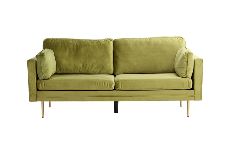 Boom Fløyelssofa 3-seter - Grønn - Møbler - Sofaer - Sofa 3 seter