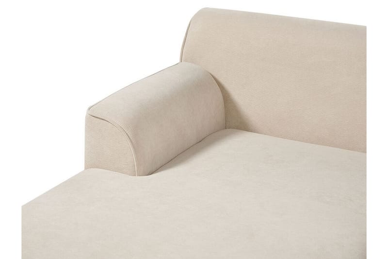 Bree Hjørnesofa 3-seter - Beige/Lyst tre - Møbler - Sofaer - Hjørnesofa