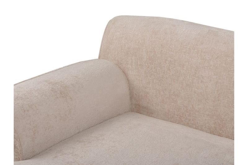 Bree Hjørnesofa 3-seter - Beige/Lyst tre - Møbler - Sofaer - Hjørnesofa