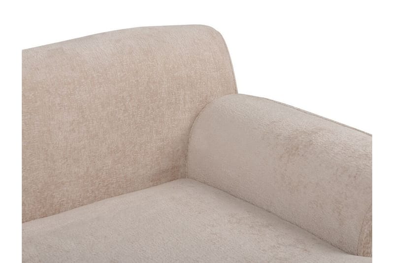 Bree Hjørnesofa 3-seter - Beige/Lyst tre - Møbler - Sofaer - Hjørnesofa