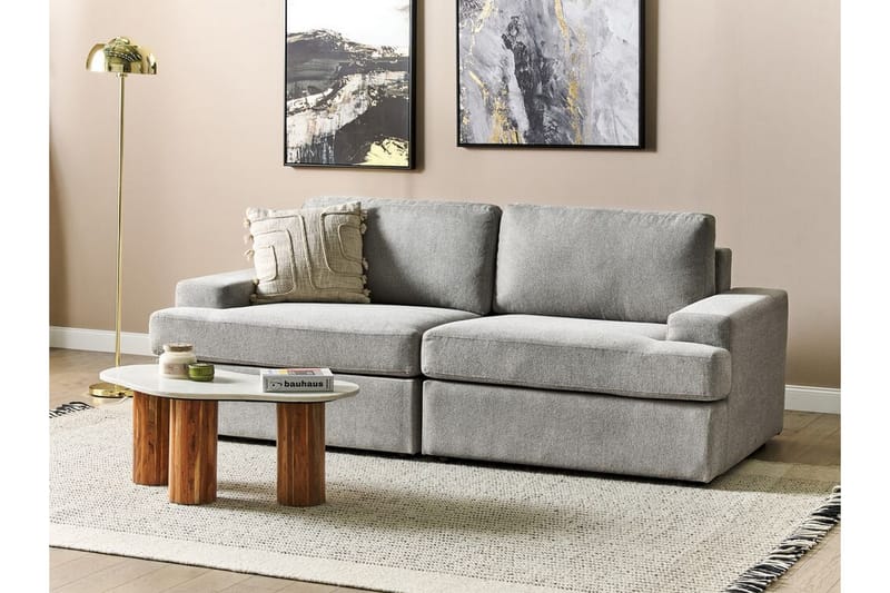 Brennan Sofa 3-seter - Grå - Møbler - Sofaer - Sofa 3 seter