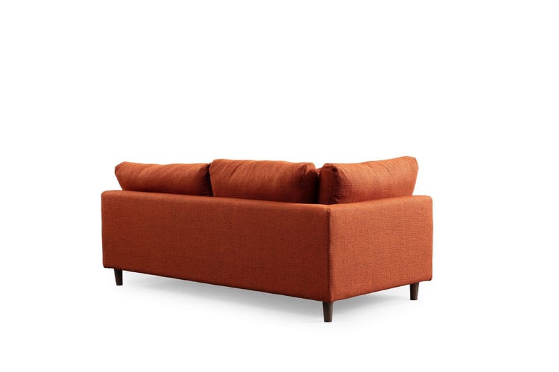 Brigid 4-seters Sofa med Divan - Oransje - Møbler - Sofaer - Sofa med sjeselong