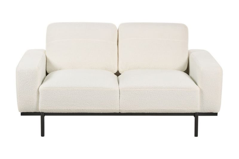 Bruna Sofa 2-seter - Hvit/Svart - Møbler - Sofaer - 2 seter sofa