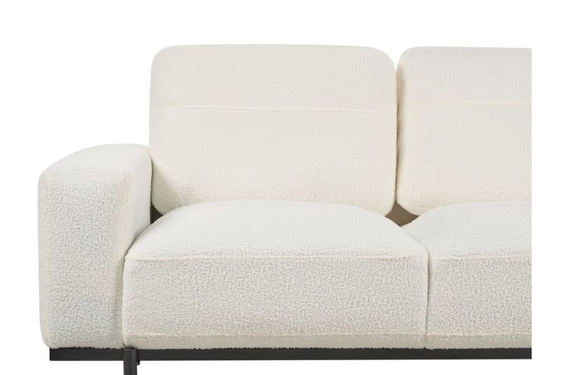 Bruna Sofa 2-seter - Hvit/Svart - Møbler - Sofaer - 2 seter sofa