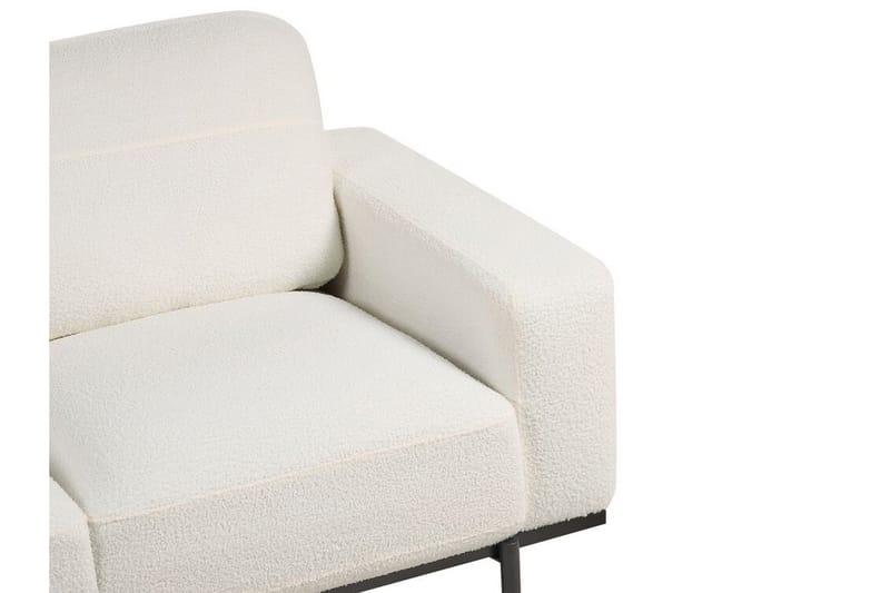 Bruna Sofa 2-seter - Hvit/Svart - Møbler - Sofaer - 2 seter sofa