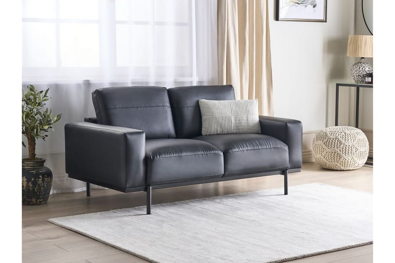 Bruna Sofa 2-seter - Svart - Møbler - Sofaer - 2 seter sofa