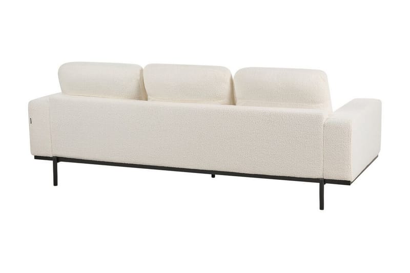 Bruna Sofa 3-seter - Hvit/Svart - Møbler - Sofaer - Sofa 3 seter