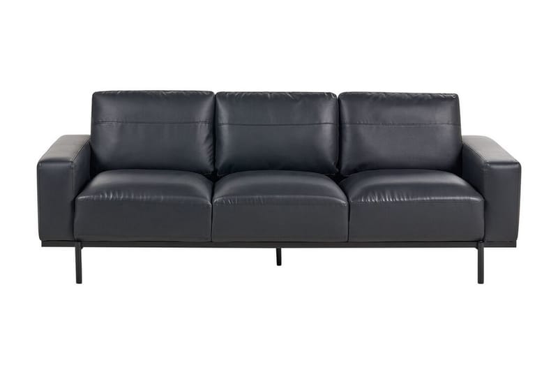 Bruna Sofa 3-seter - Svart - Møbler - Sofaer - Sofa 3 seter