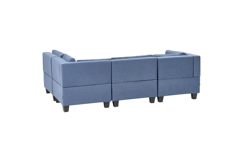 Buck Sofa 4-seter - Blå/Svart - Møbler - Sofaer - 4 seter sofa