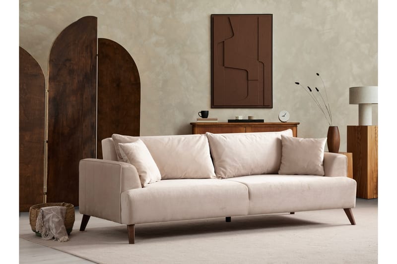 Buhara 3-seters Sofa - Ecru - Møbler - Sofaer - Sofa 3 seter