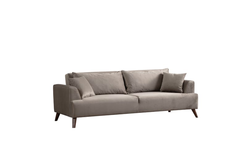 Buhara 3-seters Sofa - Lysegrå - Møbler - Sofaer - Sofa 3 seter