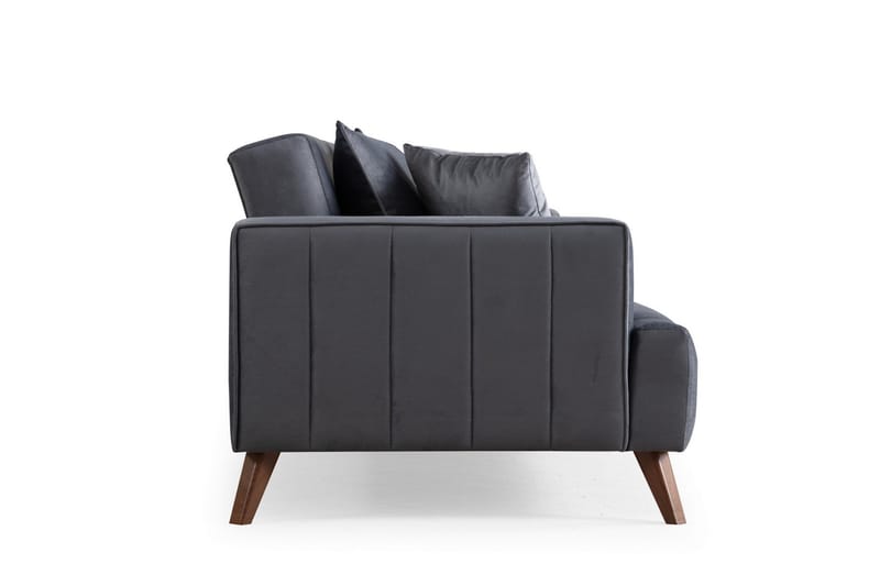 Buhara Sofa 3-seter - Mørk grå - Møbler - Sofaer - Sofa 3 seter