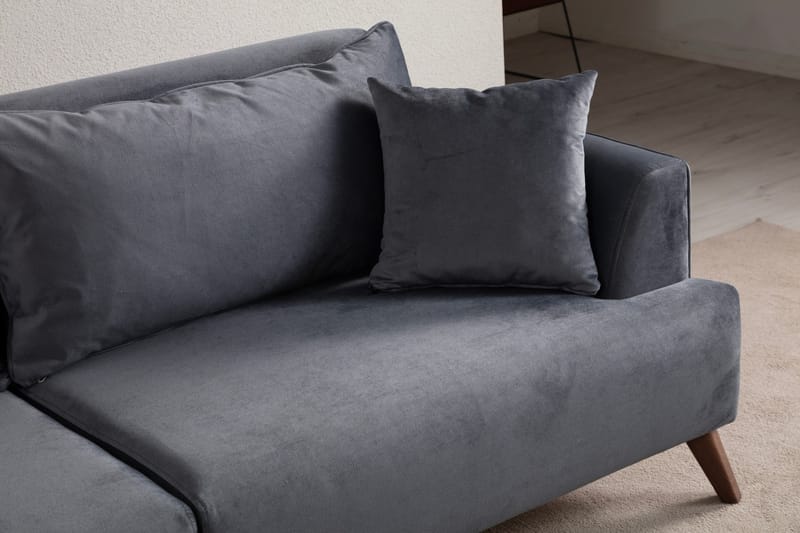 Buhara Sofa 3-seter - Mørk grå - Møbler - Sofaer - Sofa 3 seter