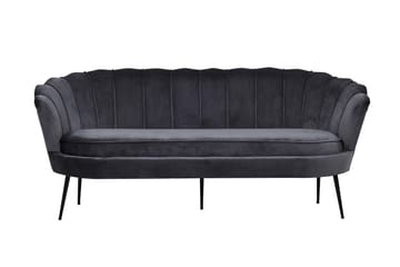 Calais 3-seter Sofa Fløyel