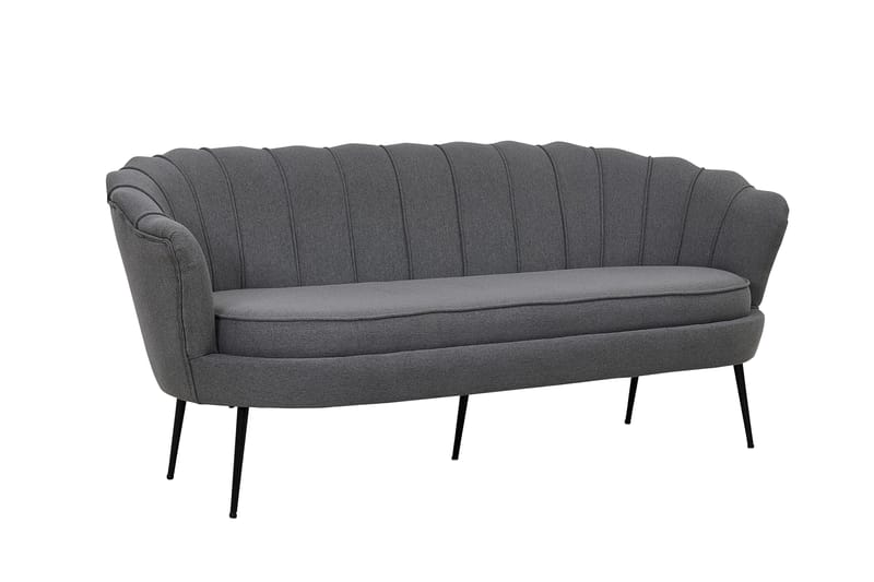 Calais 3-seter Sofa - Grå - Møbler - Sofaer - Sofa 3 seter